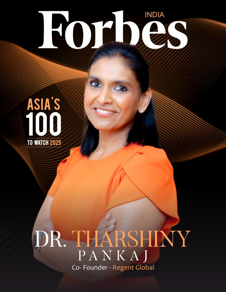 Dr Tharshiny Pankaj — Forbes India Asia's 100 to Watch 2025