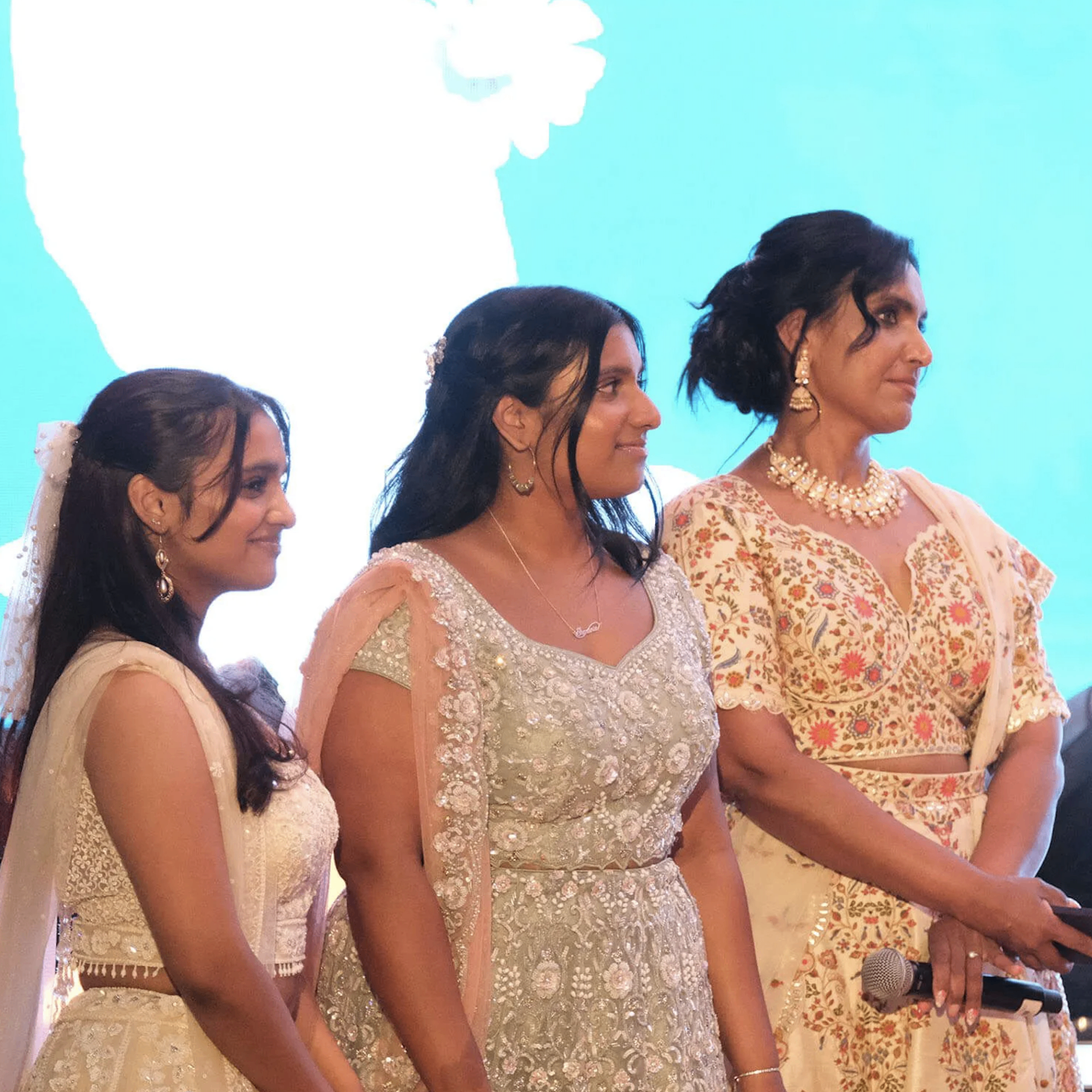 Dr Tharshiny Pankaj with her daughters
